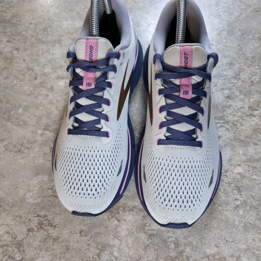 Brooks Ghost 15 Womens Size 8.5 Medium Running Shoes 1203801B492 *Barely Worn. - Picture 4 of 9